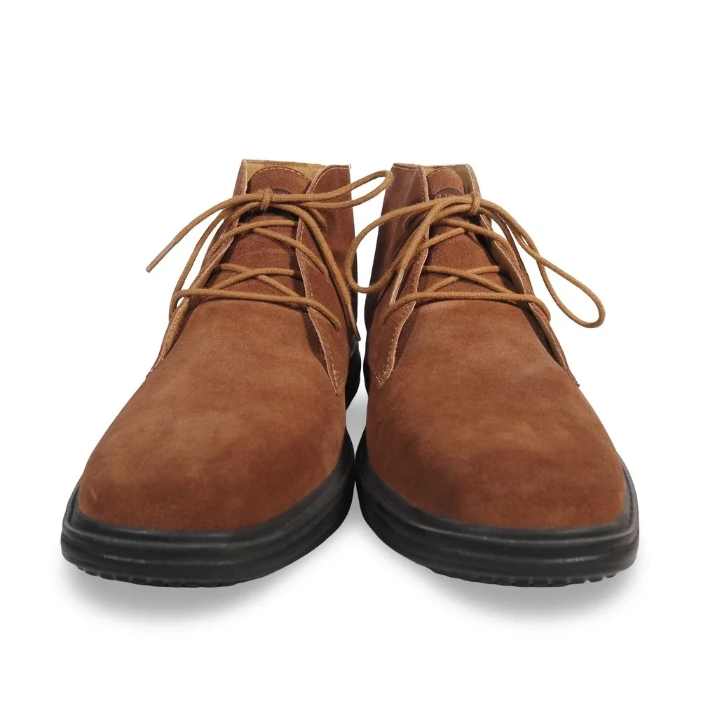 Dr. Comfort Ruk Suede Chukka Boots Men 11.5M Brown 7930 Orthopedic‎ Desert Boots